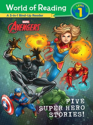 cover image of Five Super Hero Stories!